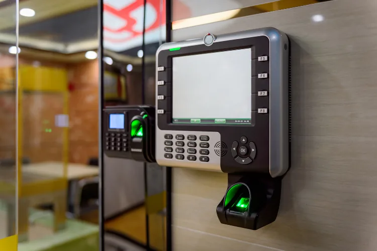 Smart access control keypad for an NYC business storefront