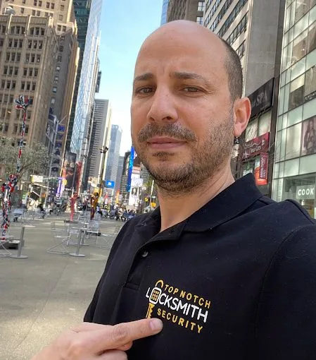 Roye Gvili, founder and lead locksmith expert at Top Notch Locksmith & Security NYC